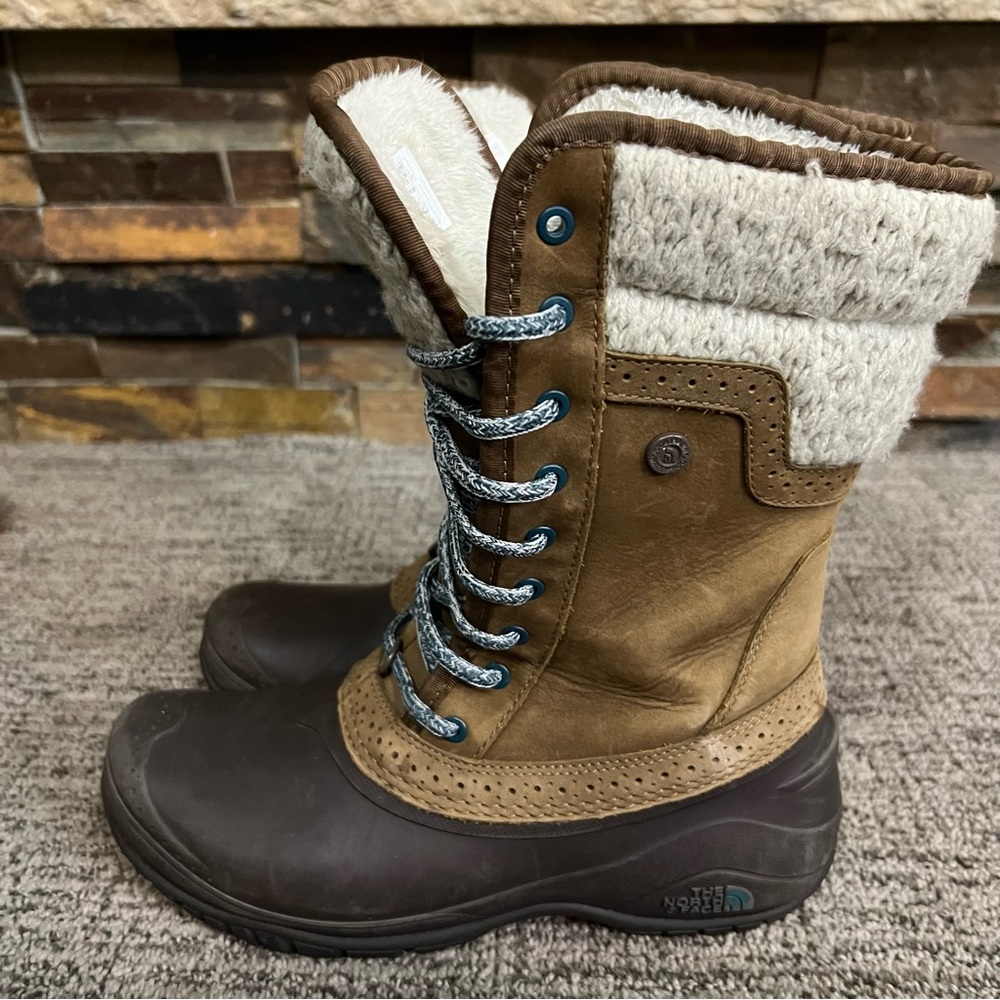 The Northface Shellista Boots Size 8 - Picture 6 of 10
